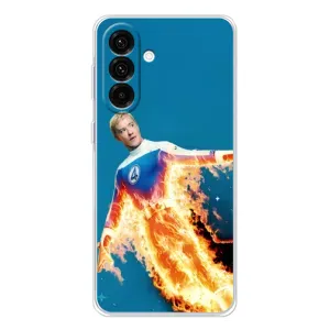 Чохол з принтом Фантастична четвірка для Samsung Galaxy A26 5G (Людина-факел у вогні)