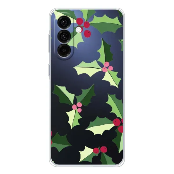 Чехол с принтом «Рождественский фон» для Samsung Galaxy A26 5G