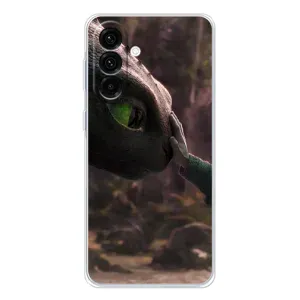 Чехол как приручить дракона на Samsung Galaxy A26 5G (Сцена с драконом)
