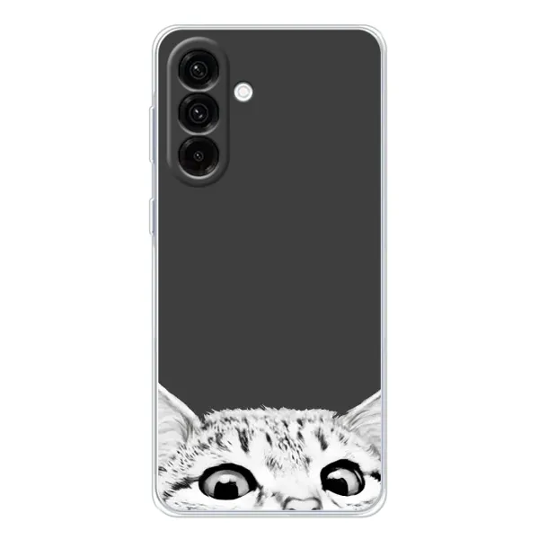 Чехол с принтом «Выглядывает кот» для Samsung Galaxy A26 5G Чехол с принтом «Выглядывает кот» для Samsung Galaxy A26 5G