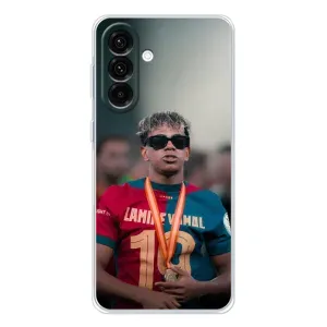 Чехол с футболистом Ламин Ямаль Samsung Galaxy A26 5G (Ямаль Барса)