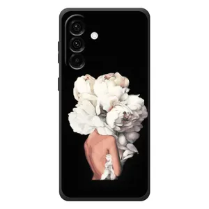 Чехлы (ART) Цветы на Samsung Galaxy A27 (VPrint) (Білі квіти)