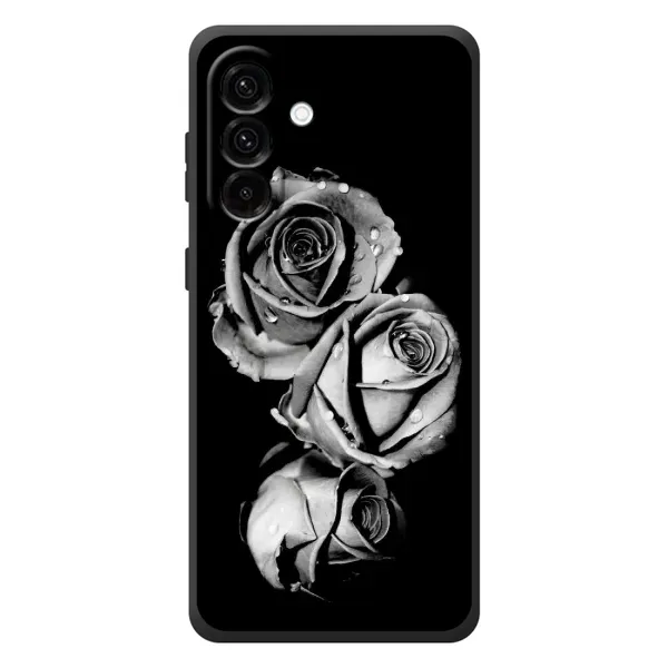 Чехол с принтом «Черная роза» для Samsung Galaxy A27