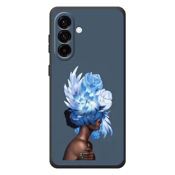 Чехол с принтом «Цветы на голове» для Samsung Galaxy A27