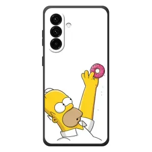 Чjхол з Сімпсонами для Samsung Galaxy A27 (VPrint) (Гомер з пончиком)