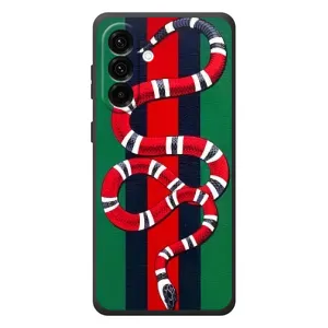 Чохли  GUCCI для Самсунг Галаксі А27 (AlphaPrint) (Gucci змія)