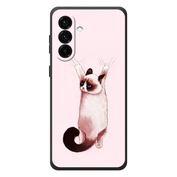 Чехол с принтом «Котик падает» для Samsung Galaxy A27 Чехол с принтом «Котик падает» для Samsung Galaxy A27