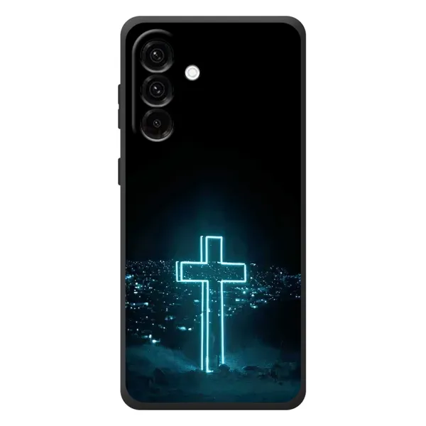 Чехол с принтом «Крест и город» для Samsung Galaxy A27