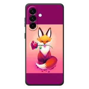 Чохли з картинкою Лисичка для Samsung Galaxy A27 (VPrint) (Лиса з трояндою)