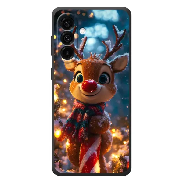 Чехол с принтом «Олень с шарфом» для Samsung Galaxy A27