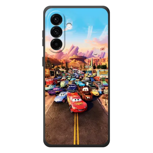 Чохол з принтом «Тачки на трасі» для Samsung Galaxy A27
