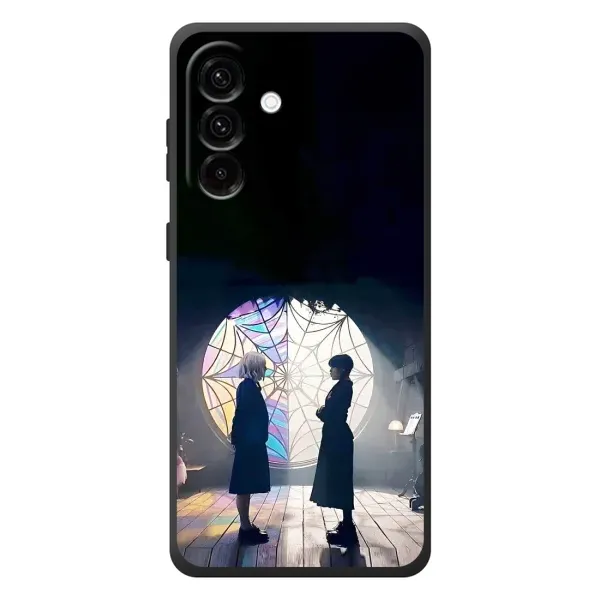 Чехол с принтом «Уэнздей и Инид» для Samsung Galaxy A27 Чехол с принтом «Уэнздей и Инид» для Samsung Galaxy A27