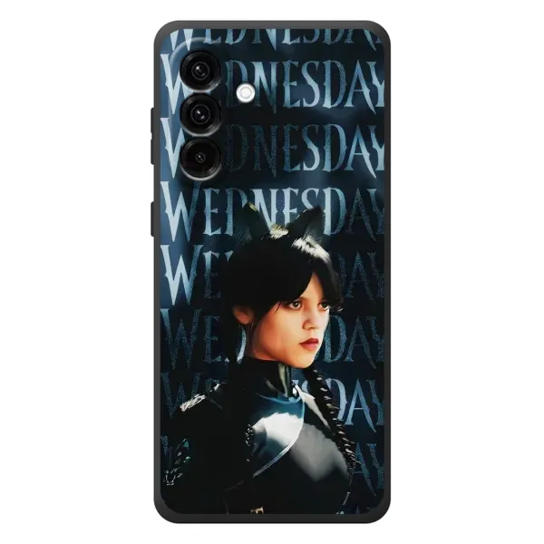 Чехол с принтом «Уэнздей кошка» для Samsung Galaxy A27 Чехол с принтом «Уэнздей кошка» для Samsung Galaxy A27