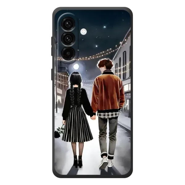 Чехол с принтом «Уэнздей и Тайлер» для Samsung Galaxy A27