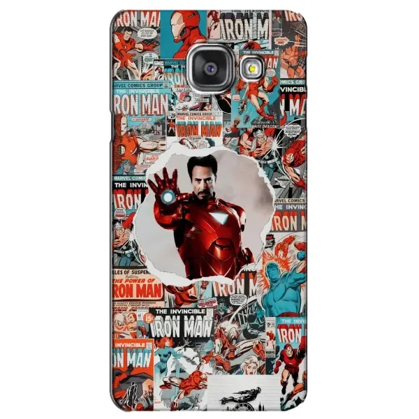 Чехол с принтом «Айронмен» для Samsung Galaxy A3 2016 (A3100, A310F) Чехол с принтом «Айронмен» для Samsung Galaxy A3 2016 (A3100, A310F)