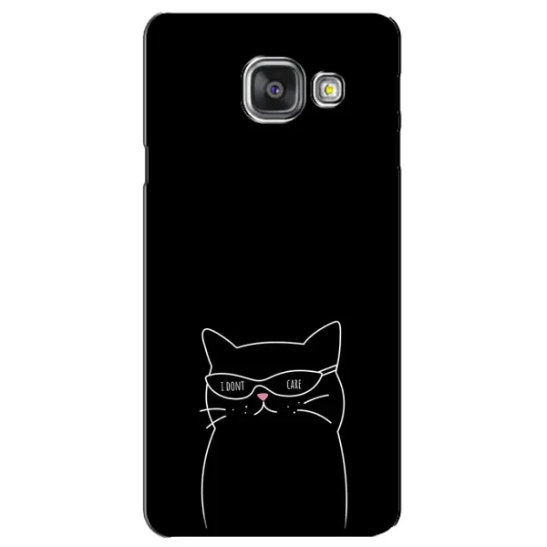 Чехол с принтом «Равнодушный кот» для Samsung Galaxy A3 2016 (A3100, A310F)