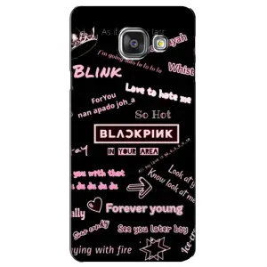 Чехол с музыкальной группой для Samsung Galaxy A3 2016 / A3100 / A310F (BLACKPINK)