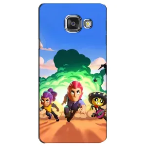 Чехол для Samsung Galaxy A3 2016 / A3100 / A310F Бравл Старс (VPrint) (Бравел Старс)