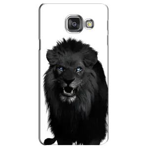 Чехлы с картинками животных Samsung Galaxy A3 2016 / A3100 / A310F (Черный ЛЕВ)