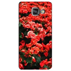 Чохли з квітами для Samsung Galaxy A3 2016 / A3100 / A310F (VPrint) (Квіти червоні)
