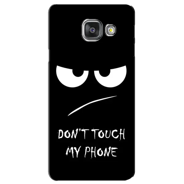 Чехол с принтом «Dont Touch» для Samsung Galaxy A3 2016 (A3100, A310F)