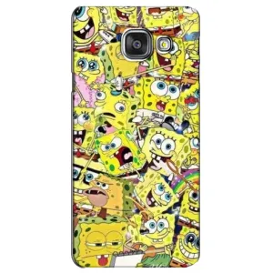 Чохол з принтом «Емоції Спан Боба» для Samsung Galaxy A3 2016 (A3100, A310F)