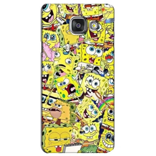 Чохол з принтом «Емоції Спан Боба» для Samsung Galaxy A3 2016 (A3100, A310F)