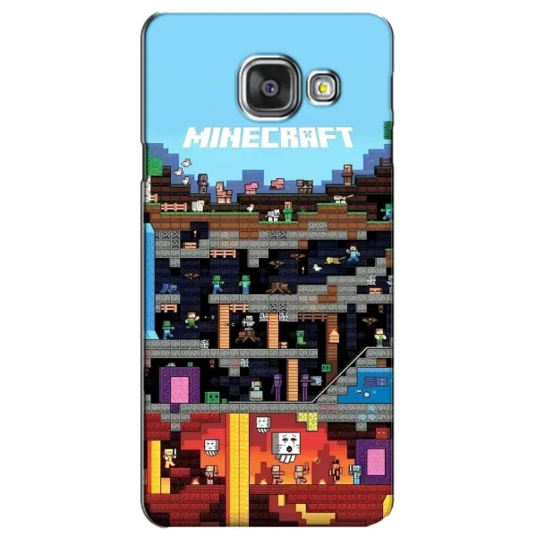 Чохол з принтом «фон Minecraft» для Samsung Galaxy A3 2016 (A3100, A310F)