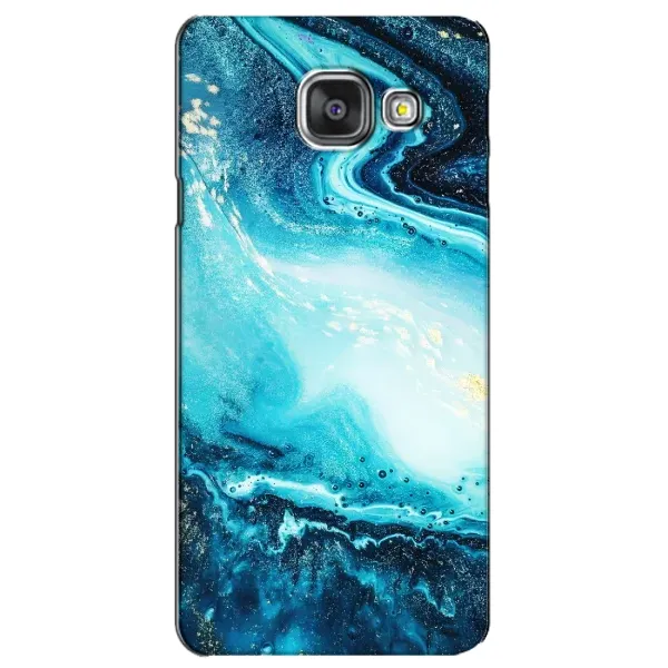 Чехол с принтом «Голубой мрамор» для Samsung Galaxy A3 2016 (A3100, A310F) Чехол с принтом «Голубой мрамор» для Samsung Galaxy A3 2016 (A3100, A310F)