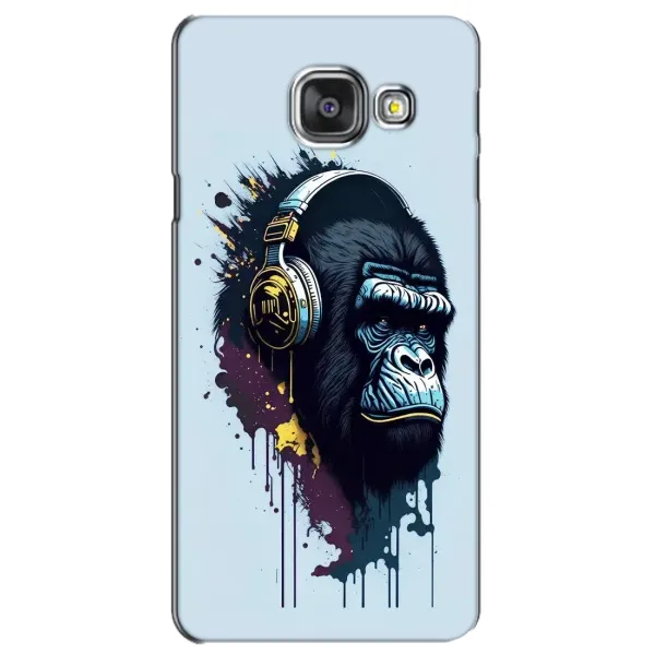 Чехол с принтом «Горилла в наушниках» для Samsung Galaxy A3 2016 (A3100, A310F) Чехол с принтом «Горилла в наушниках» для Samsung Galaxy A3 2016 (A3100, A310F)