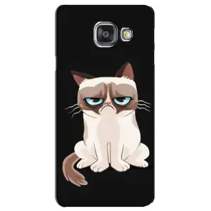 Чохол з принтом для Samsung Galaxy A3 2016 / A3100 / A310F (AlphaPrint) Модні коти (Сумний кіт)