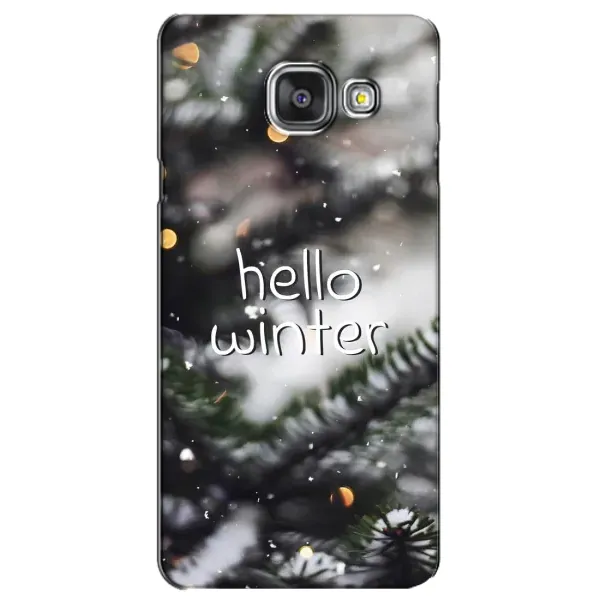 Чехол с принтом «Hello winter» для Samsung Galaxy A3 2016 (A3100, A310F) Чехол с принтом «Hello winter» для Samsung Galaxy A3 2016 (A3100, A310F)