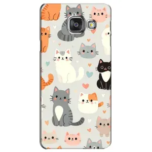 Чехол с принтом «Коллаж котов» для Samsung Galaxy A3 2016 (A3100, A310F)