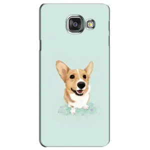 Чехлы с собаками для Samsung Galaxy A3 2016 / A3100 / A310F (VPrint) (Корги)