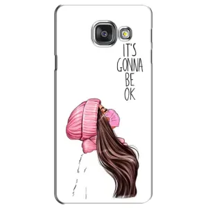 Чехол с печатью для Samsung Galaxy A3 2016 / A3100 / A310F - (Мода) (AlphaPrint) (Коронавирус)