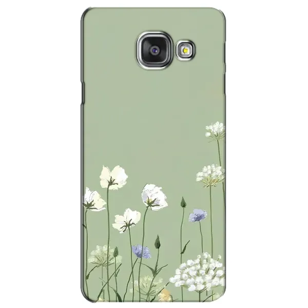 Чохол з принтом «Квіти на зеленому» для Samsung Galaxy A3 2016 (A3100, A310F)