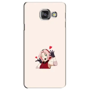 Чехлы Персонажи Аниме Наруто для Samsung Galaxy A3 2016 / A3100 / A310F (AlphaPrint) (Лайк Сакура)