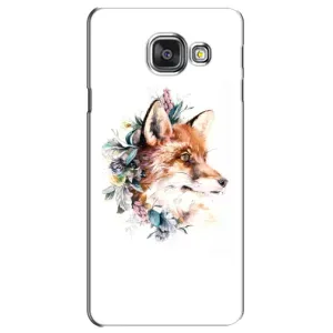 Чохли з картинкою Лисичка для Samsung Galaxy A3 2016 / A3100 / A310F (VPrint) (Лиса в квітах)
