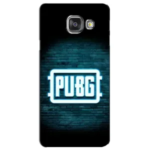 Чехол PUBG для Самсунг A3 2016, A3100, A310F (AlphaPrint) (Лого PUBG)