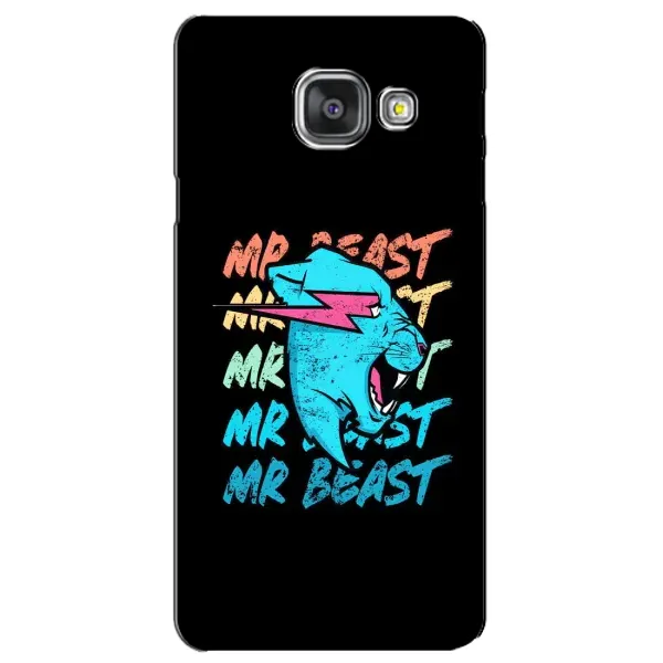 Чехол с принтом «logo Mr beast» для Samsung Galaxy A3 2016 (A3100, A310F)