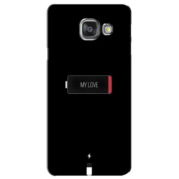 Чехол с принтом «Love battery» для Samsung Galaxy A3 2016 (A3100, A310F) Чехол с принтом «Love battery» для Samsung Galaxy A3 2016 (A3100, A310F)