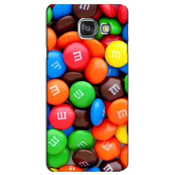 Чехол с принтом «MM's» для Samsung Galaxy A3 2016 (A3100, A310F)