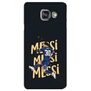 Чехлы для Samsung Galaxy A3 2016 / A3100 / A310F (Leo чемпион) (AlphaPrint) (Messi ПСЖ)