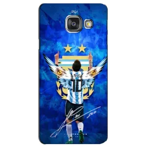 Чехлы для Samsung Galaxy A3 2016 / A3100 / A310F (Leo чемпион) (AlphaPrint) (Месси сборная)