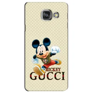 Чехол Disney Mouse Samsung Galaxy A3 2016 / A3100 / A310F (PREMIUMPrint) (Mikki Gucci)