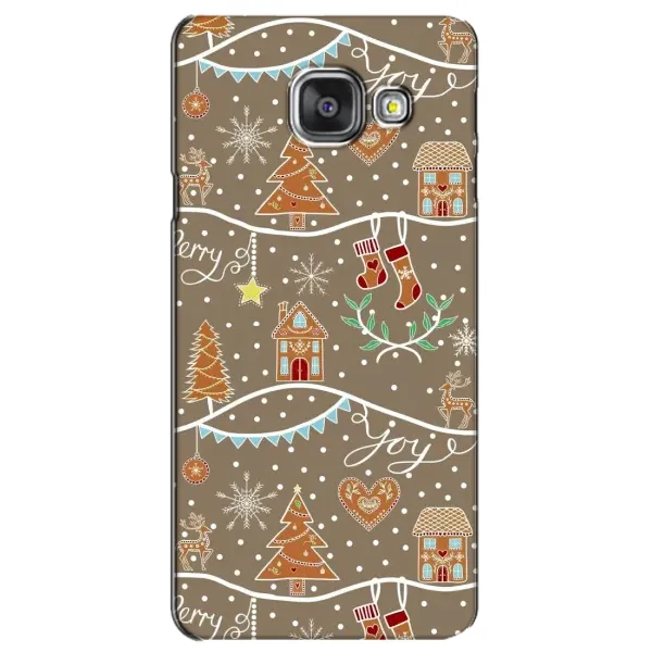 Чехол с принтом «Новогодние пряники» для Samsung Galaxy A3 2016 (A3100, A310F) Чехол с принтом «Новогодние пряники» для Samsung Galaxy A3 2016 (A3100, A310F)