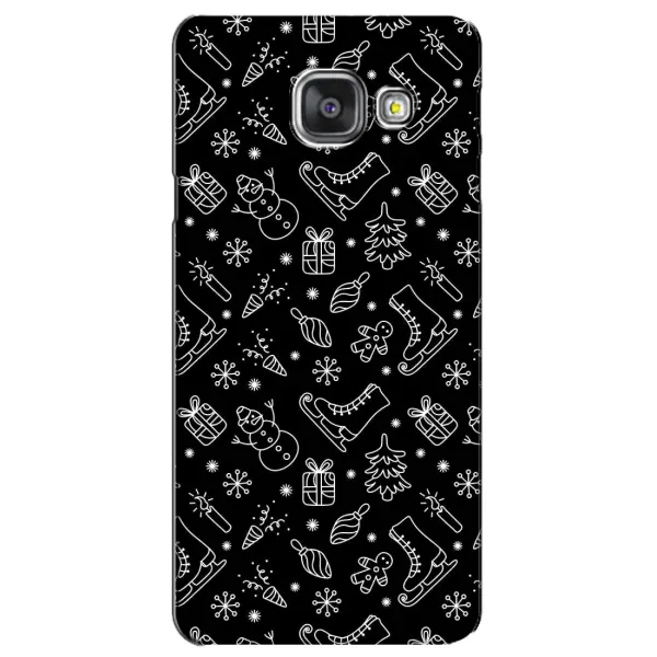 Чехол с принтом «Новогодний фон» для Samsung Galaxy A3 2016 (A3100, A310F) Чехол с принтом «Новогодний фон» для Samsung Galaxy A3 2016 (A3100, A310F)
