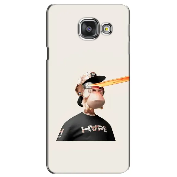 Чехол с принтом «обезьяна NFT в очках» для Samsung Galaxy A3 2016 (A3100, A310F)