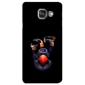 Чохол з Мавпами Samsung Galaxy A3 2016 / A3100 / A310F - (AlphaPrint) (Три мавпи)