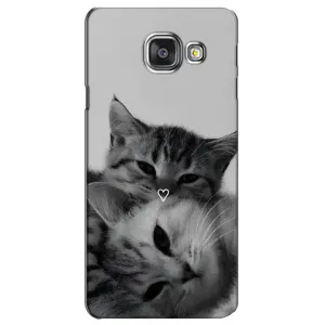Чехол с принтом «Пара котов» для Samsung Galaxy A3 2016 (A3100, A310F)